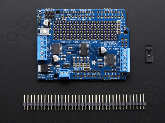 Motor shield TB6612 for Arduino V2.3 - Adafruit 1438